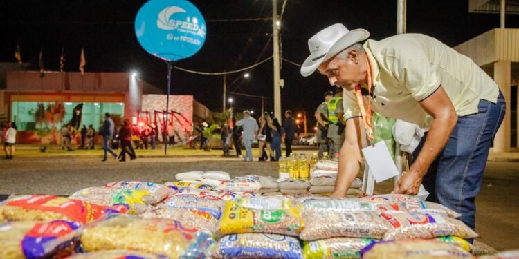 Expoana 2024: Mais de seis toneladas de alimentos arrecadados para famílias em situação de vulnerabilidade