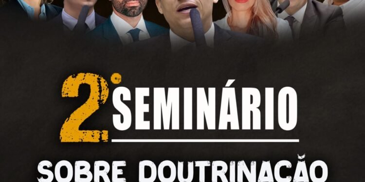 Deputado Gustavo Gayer promove 2° Seminário sobre Doutrinação Ideológica no Ensino na Câmara dos Deputados