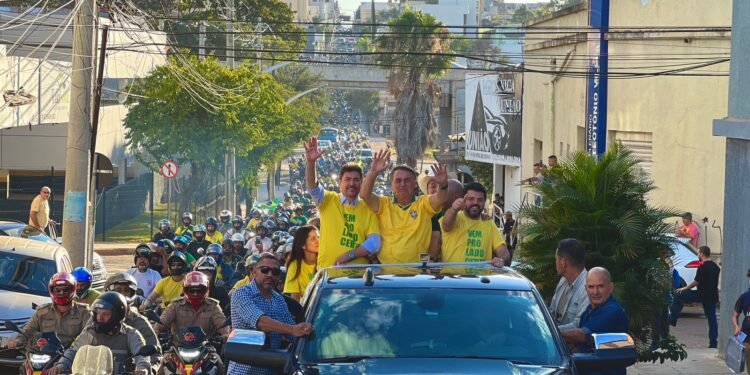 Bolsonaro e Wilder fazem lançamento de Márcio Corrêa como pré-candidato a prefeito de Anápolis