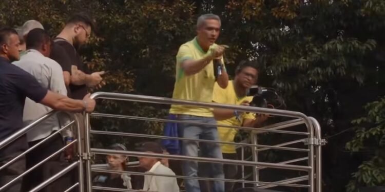 Gustavo Gayer convoca senadores a defender liberdade em manifestação histórica