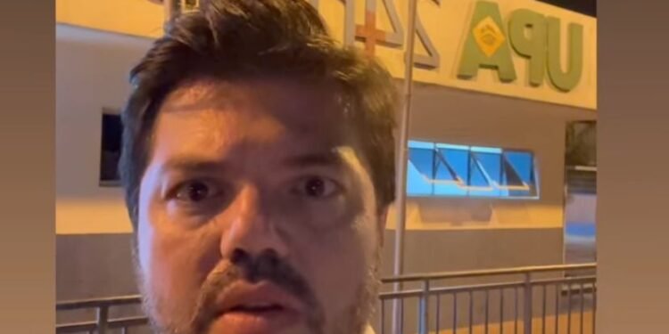 Márcio Corrêa realiza visita surpresa à UPA de Anápolis e lamenta “situação de caos” na saúde pública