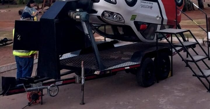 CMTT e FAMA promovem simulação de acidentes para conscientização no trânsito