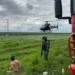 URGENTE: Helicóptero da Polícia Civil intercepta suspeito de ataque em Brasília na Bahia